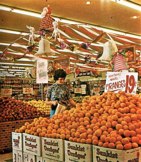 grocery store images 1962